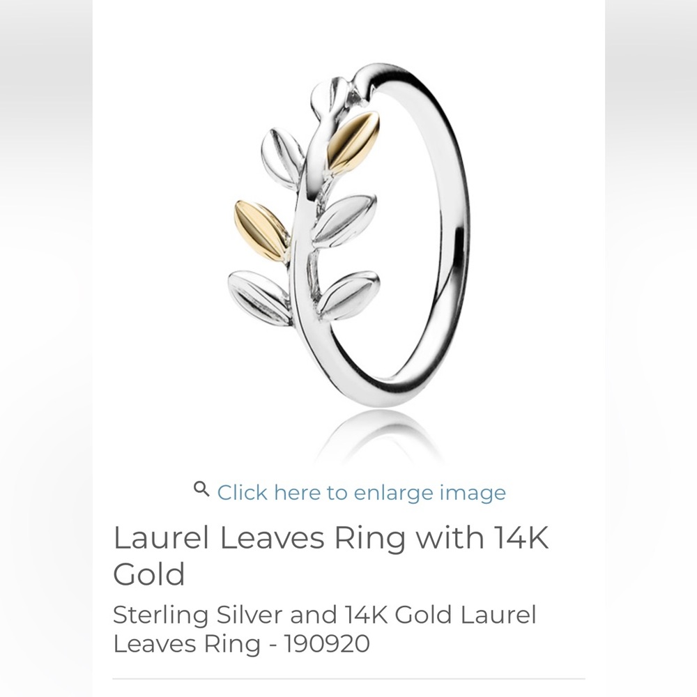 Pandora Laurel Leaves Ring | 54